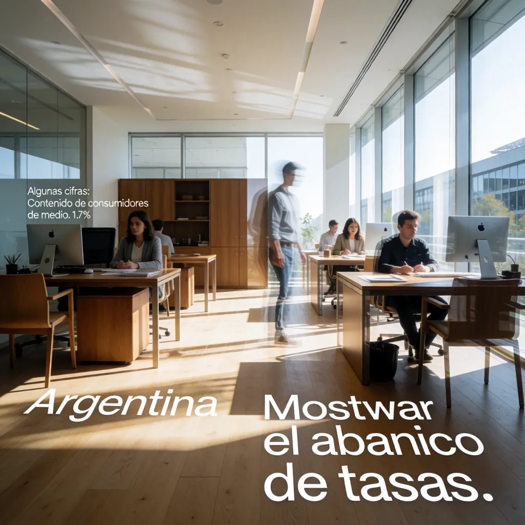 Interior de entidad financiera moderna