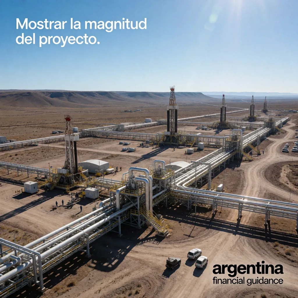 Yacimiento energético en Neuquén